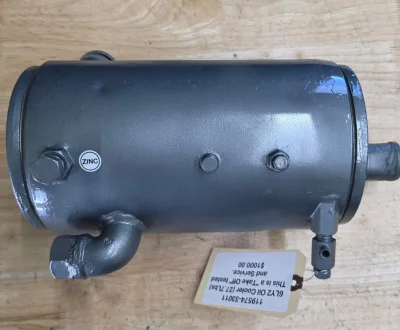 Yanmar 6LY2(A)-STP engine Oil cooler is a “Take Off” oil cooler for all 6LY2 series engine, also can be used for 6LYA series. This oil cooler was pressure tested, cleaned and service, ready to be used as exchange part.